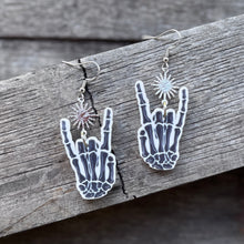 Rock On - Punk Skeleton Earrings