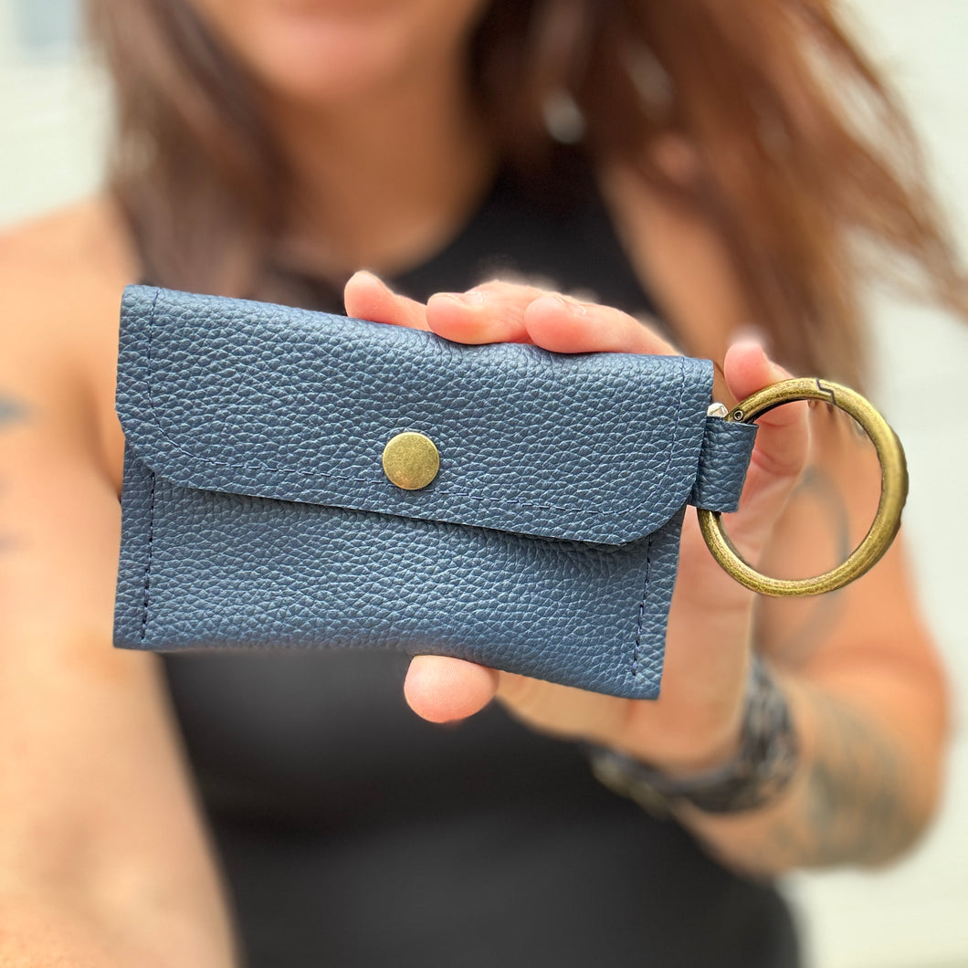 Keychain Wallet - Navy