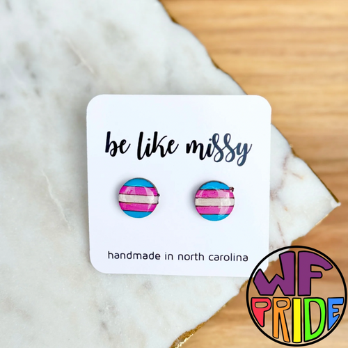 PRIDE Studs - Trans