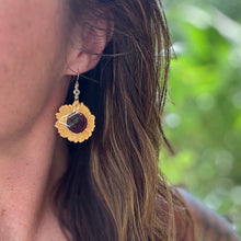 Garden Party Earrings - Sunflower