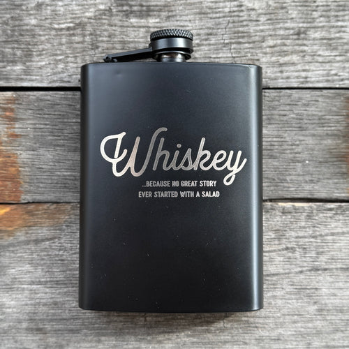 Flask - Whiskey vs. Salad