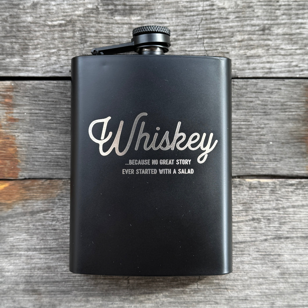 Flask - Whiskey vs. Salad