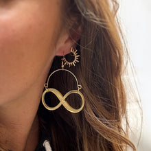 Infinity Remix Hoops - Gold