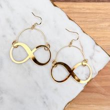 Infinity Remix Hoops - Gold