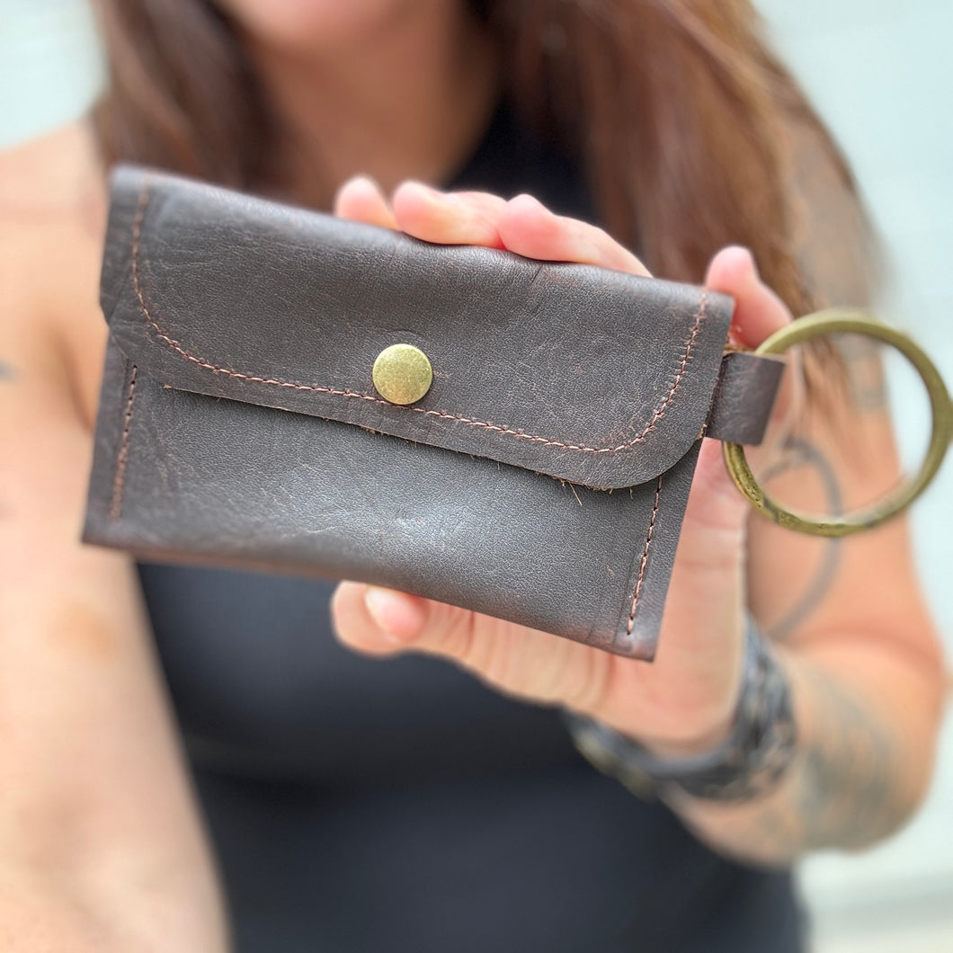 Keychain Wallet - Caramel