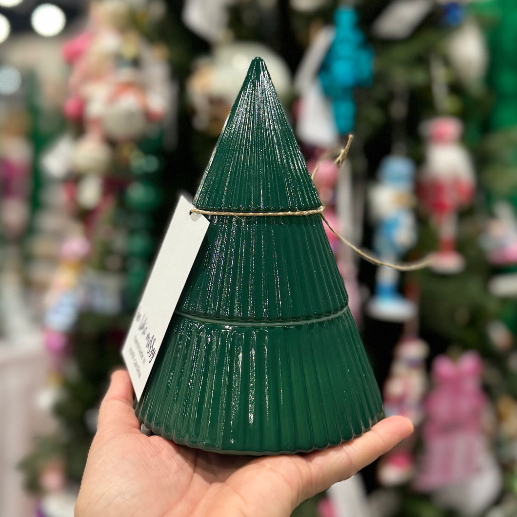 Winter Wonderland - Green Tree - Soy Candle