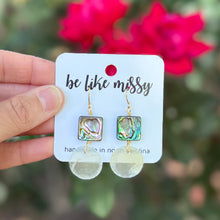 Abalone + Capiz Shell Earrings