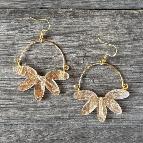 Remix Flowers - Champagne Taffeta