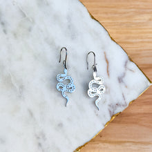 Tiny Snakes - White Gold