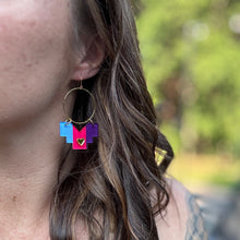 Stella - Polyamory Pride Earrings