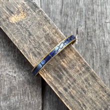 Leather + Brass Stacking Bangles