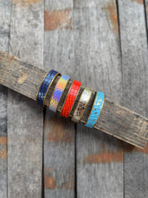 Leather + Brass Stacking Bangles