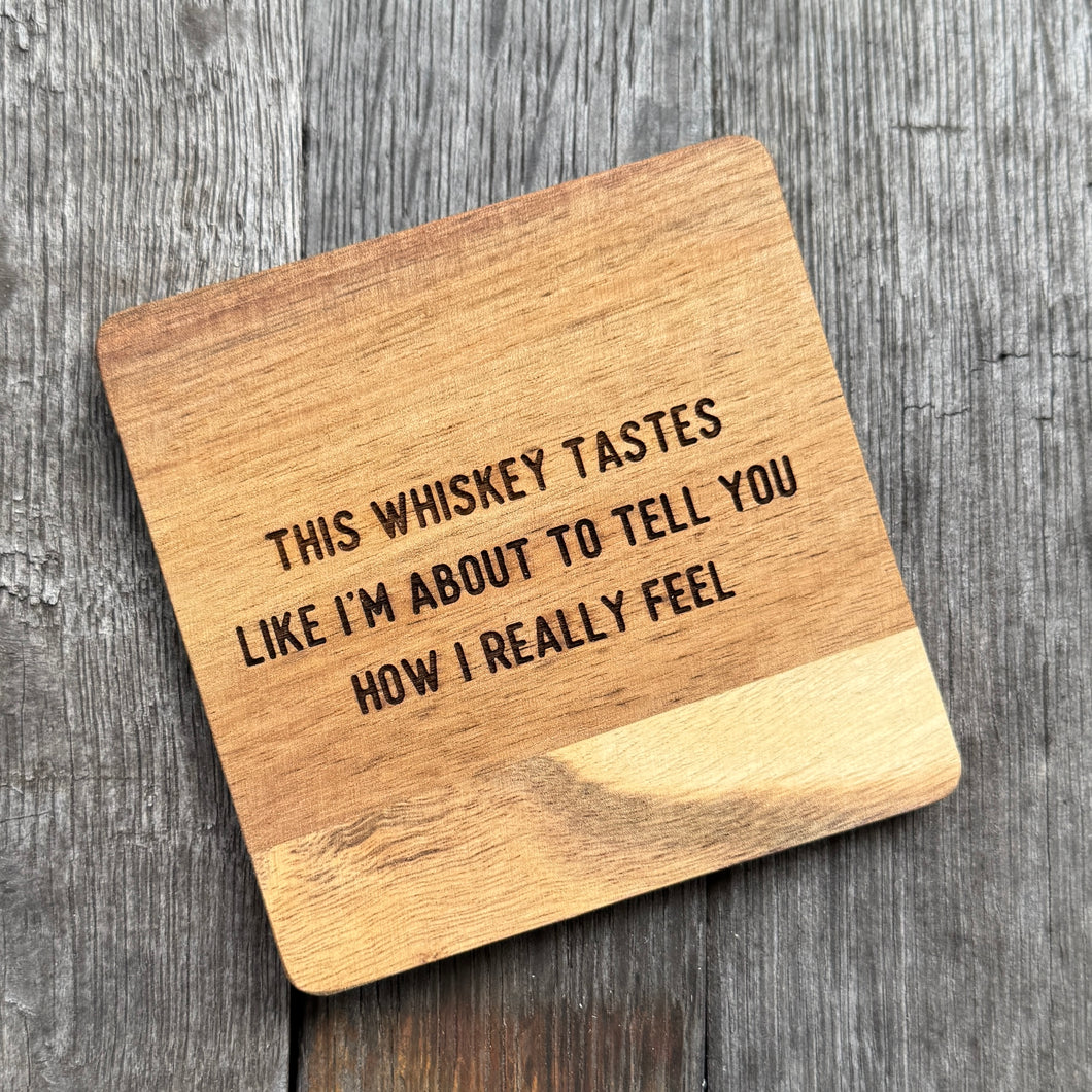 Acacia Wood Coasters