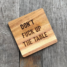 Acacia Wood Coasters