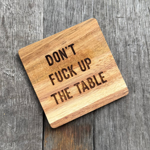 Acacia Wood Coasters
