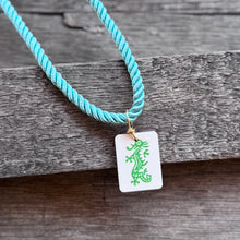 Mahjong Necklace - Rope Style - Dragon