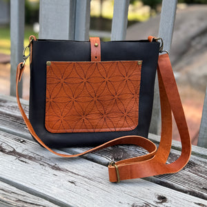 Go Everywhere MINI - Flower of Life - Crossbody Bag