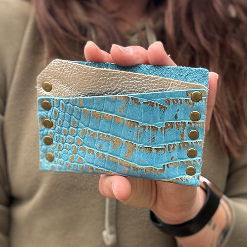Card Wallet - Carolina Blue