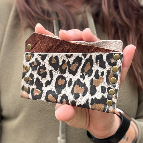 Card Wallet - Leopard