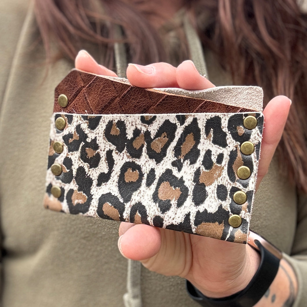 Card Wallet - Leopard