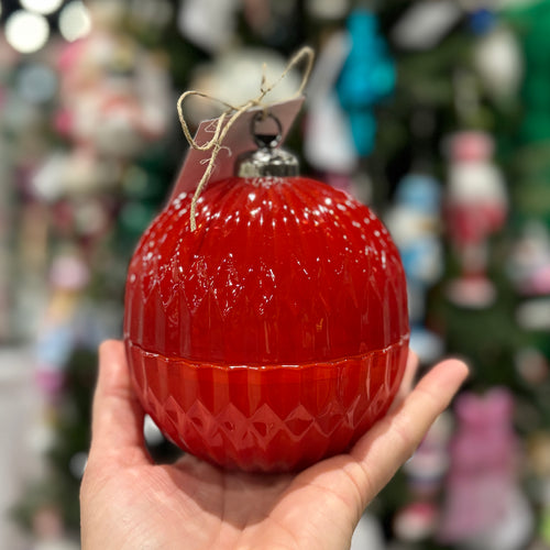 Merry + Bright - Holiday Ornament - Soy Candle