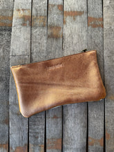 [raleigh leather] Clutch - White Beachwood