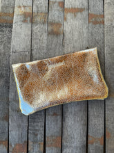 [raleigh leather] Clutch - White Brindle