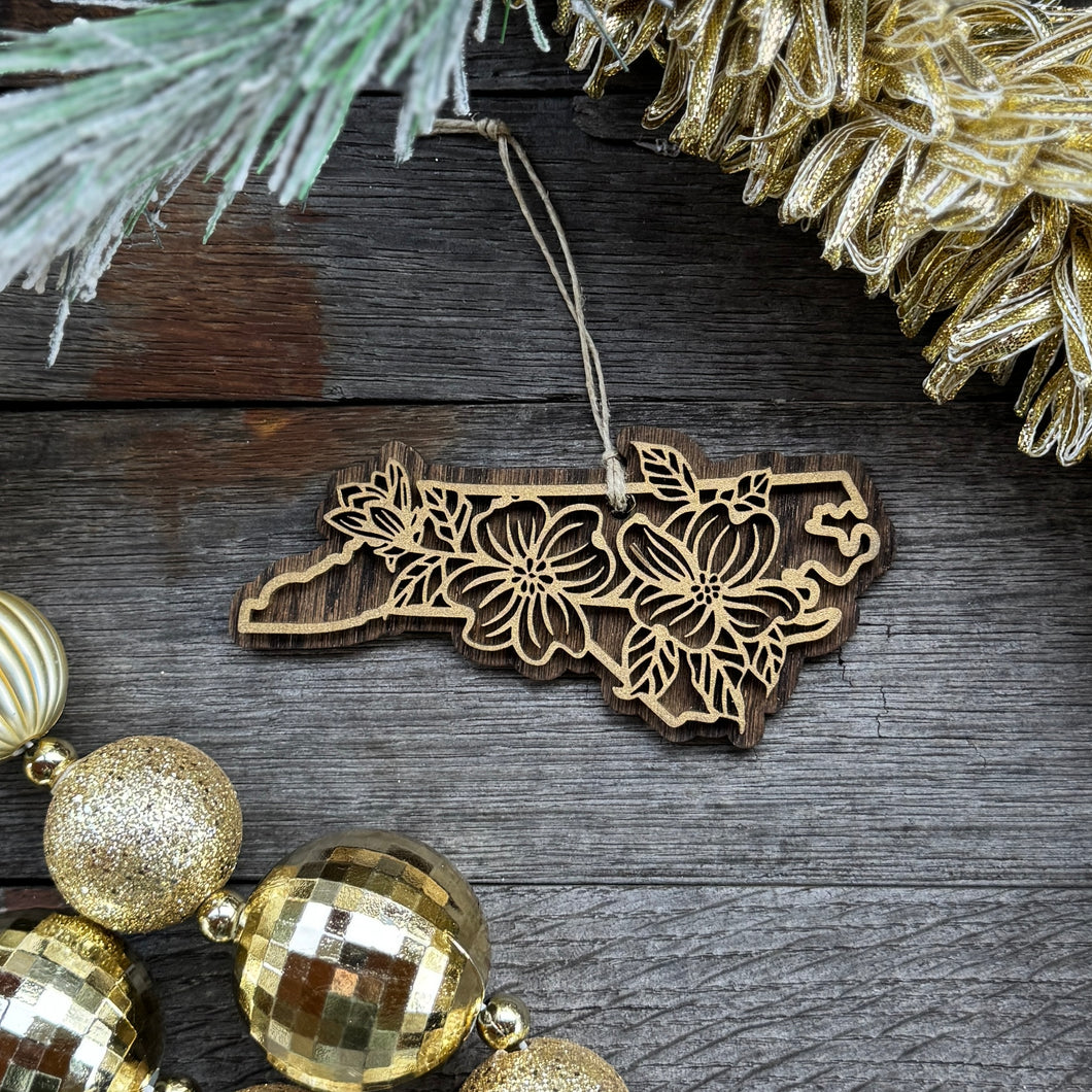 North Carolina Dogwood Ornament
