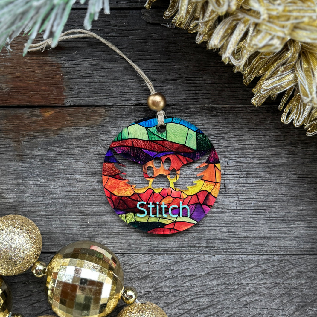 Pet Memorial Ornament - Acrylic