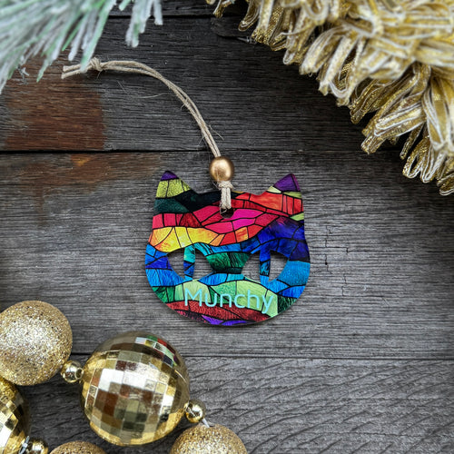 Pet Ornament - Cat - Acrylic