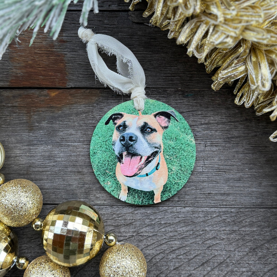 Custom Photo Ornament