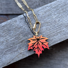 Maple Leaf Necklace