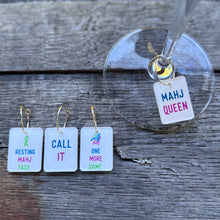 Mahjong Wine Charms - Mahjong Hostess Gift