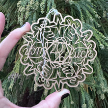 Fuck 2026 Fuck Flake Ornament