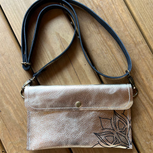 Mandala Engraved Mini Crossbody Bag 3