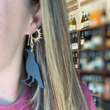 Edgar - Raven Acrylic Earrings