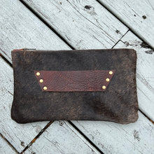 The Raleigh Leather Clutch - Dark Brown Cowhide